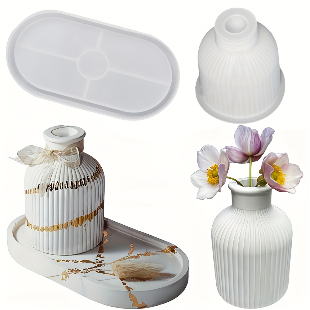 Potsticker Mold - Forma silikonowa do wazonu, owalna forma